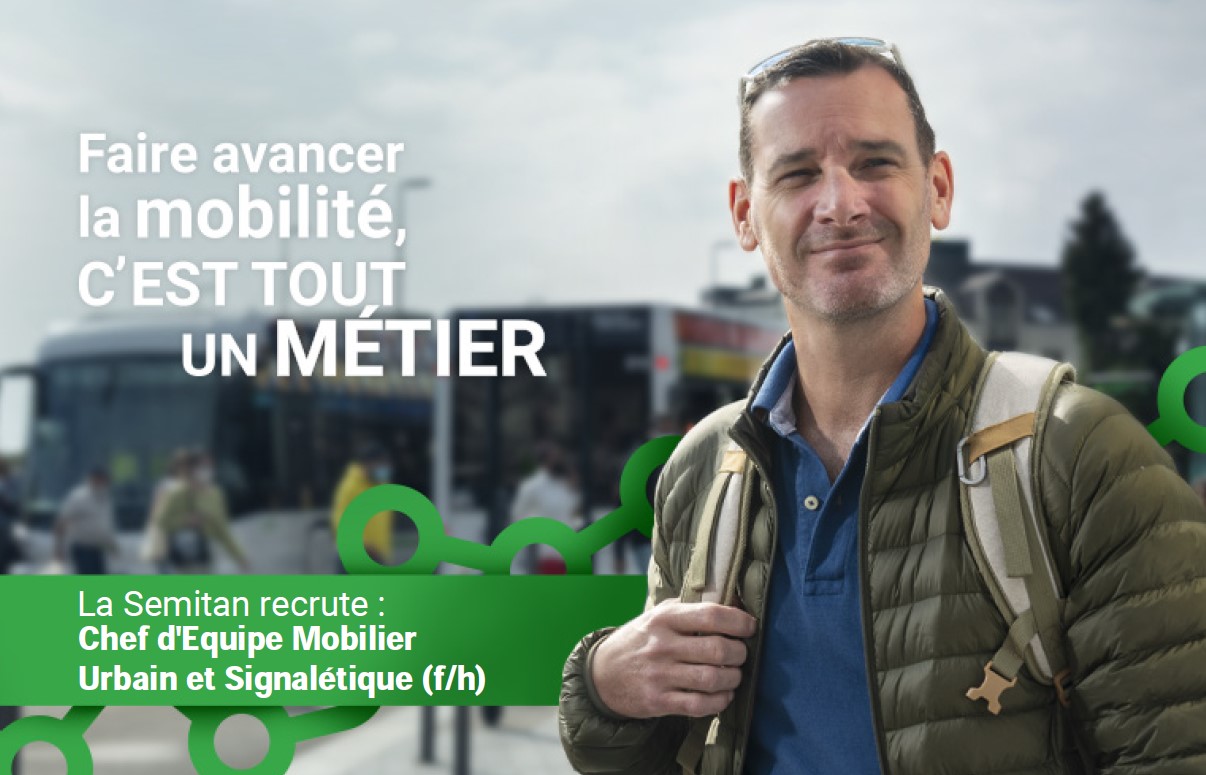 Visuel annonce Chef d'Equipe Mobilier Urbain et Signalétique (F/H)